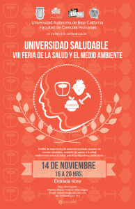 cartel La universidad salidable